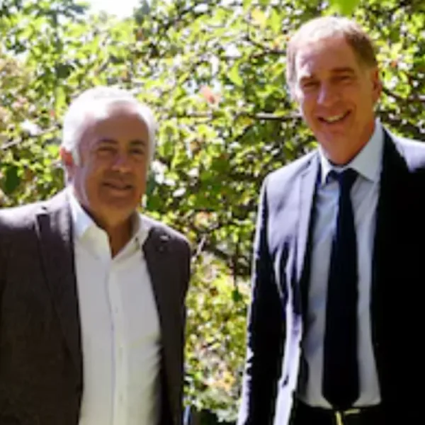 Diego Santilli se reunió con Cornejo en Mendoza y busca consolidar apoyos para las leyes del Gobierno