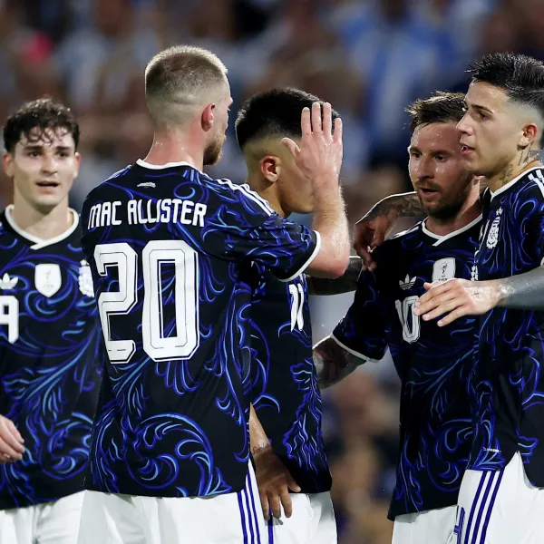 La Selección Argentina goleó a Zambia en el cierre de la fecha FIFA