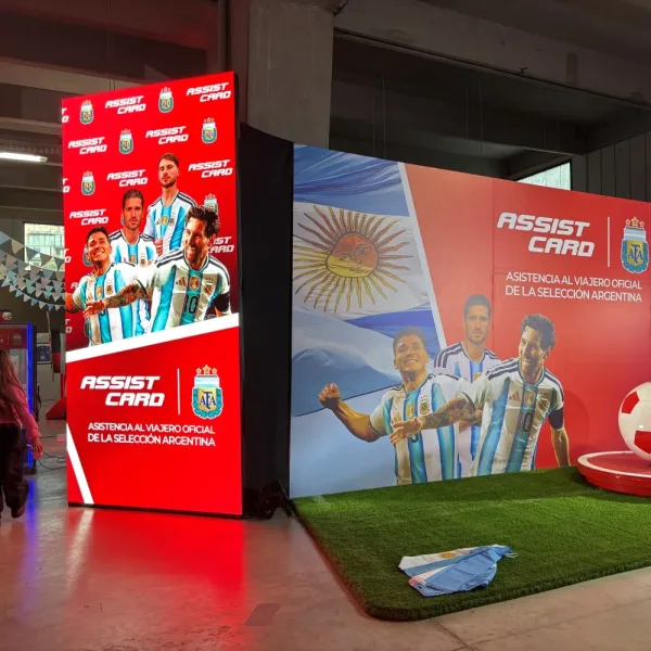 Una asistencia al viajero ofrece servicios sin costo a medida que Argentina gane