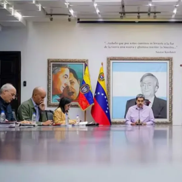 Desmantelaron el salón Nestor Kirchner en el Palacio Miraflores de Venezuela