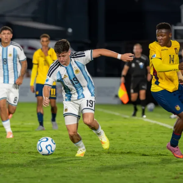 Argentina le ganó a Ecuador y se metió en la final del Sudamericano Sub 17