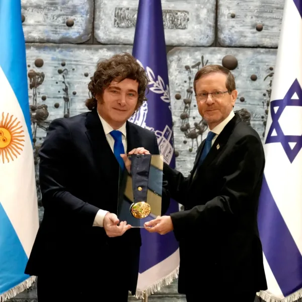 Javier Milei concluye su visita a Israel