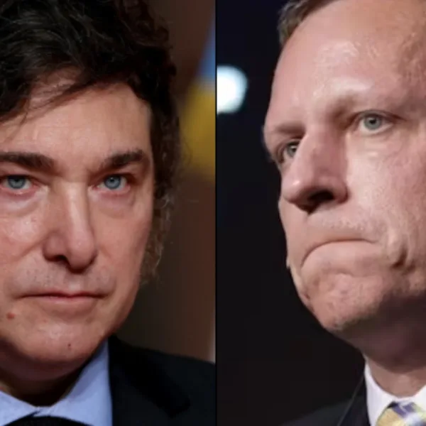 Milei recibe en Casa Rosada a Peter Thiel