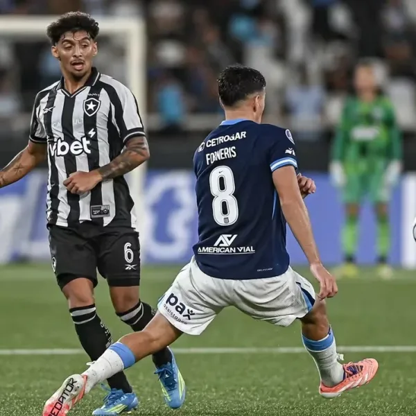 Racing perdió ante Botafogo y se complicó en la Copa Sudamericana