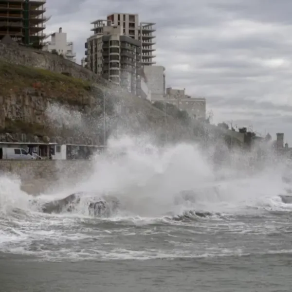 Ciclón extratropical en la Costa Atlántica
