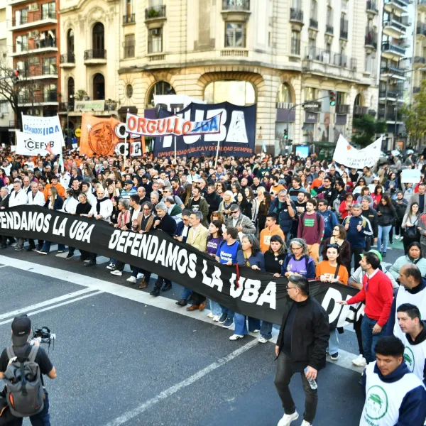 El mensaje en la Marcha Federal Universitaria: "Le pedimos a la Corte Suprema que nos acompañe"