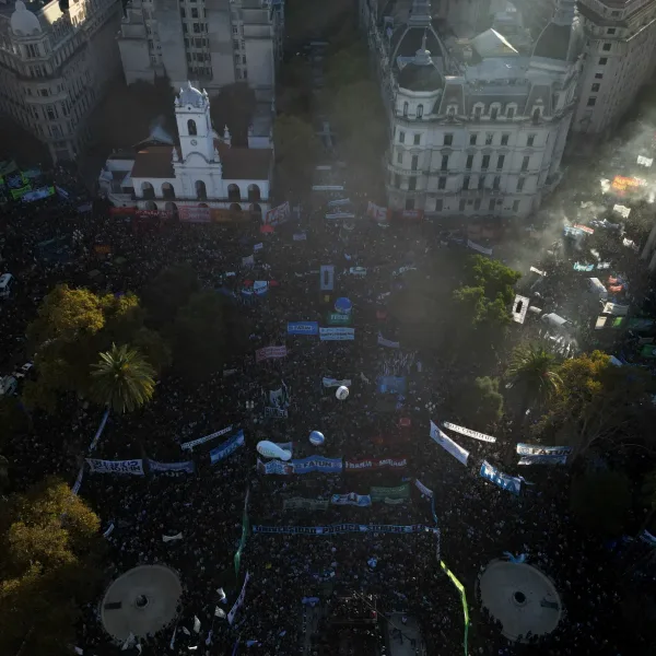 "Fue una marcha política", dijo el Gobierno sobre la movilización universitaria