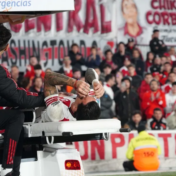 Las bajas por lesión de River para la final ante Belgrano