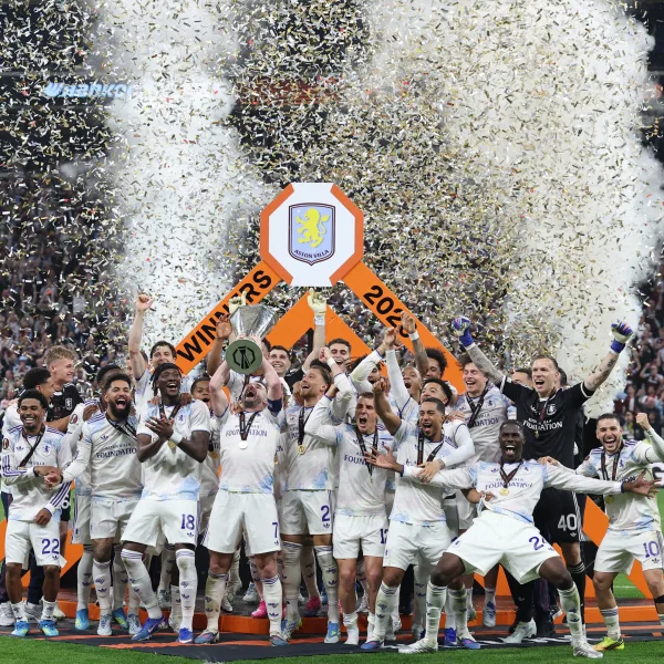Con Dibu Martínez y un Buendía como figuras, Aston Villa volvió a ser campeón en Europa
