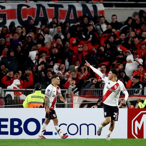 Coudet habló de su "suerte" en River tras el empate sobre el final ante Bragantino