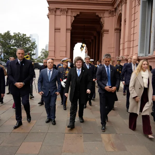 En medio de la interna, Milei reunió a su Gabinete en Casa Rosada