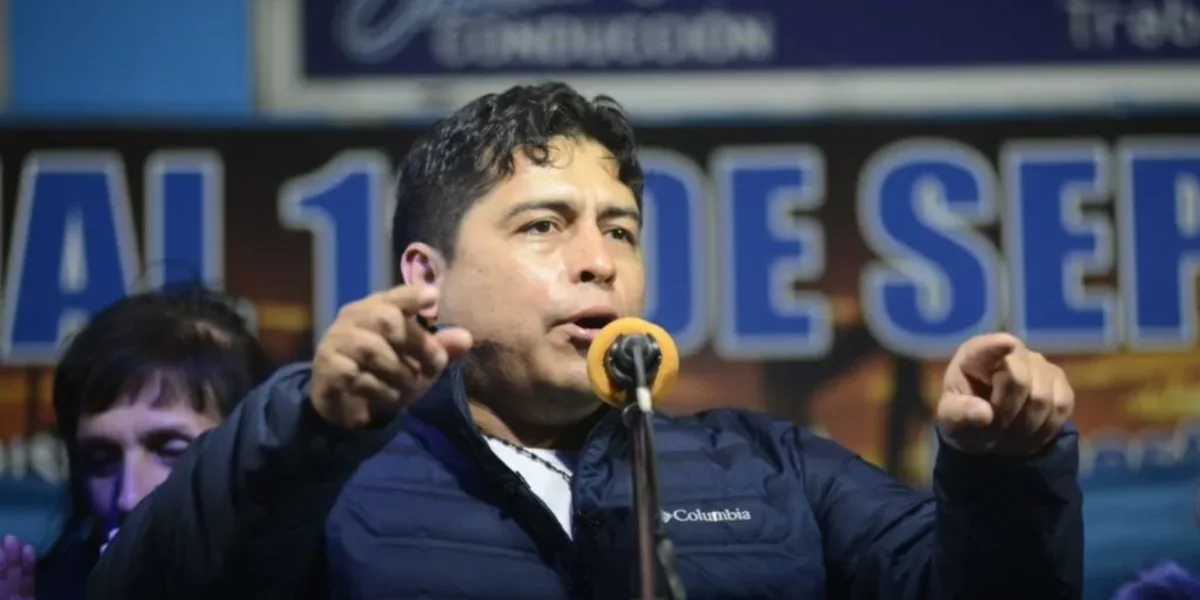 Vidal denounced an attempt to destabilize following the legislative rejection of a millionaire debt in Santa Cruz
