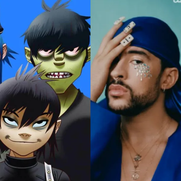 La aparición sorpresa de Gorillaz junto a Bad Bunny en Londres