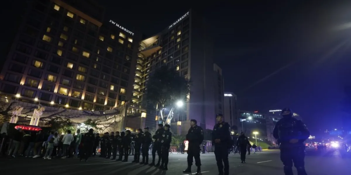 Disturbios en la previa de Inglaterra vs. México: desalojaron a hinchas del hotel de la selección inglesa