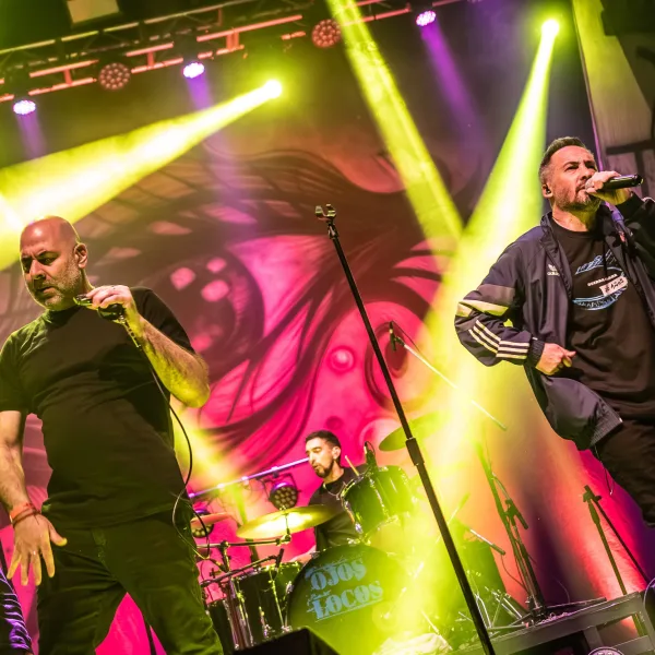 Ojos Locos despide la gira por los 20 años de Guerra de Nada con un show en el Teatro Vorterix