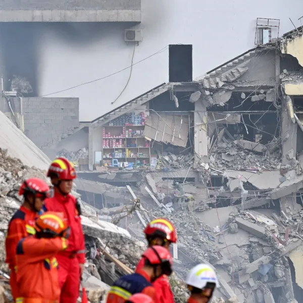 Tragedia en China: un deslizamiento de tierra dejó ocho muertos y 34 desaparecidos