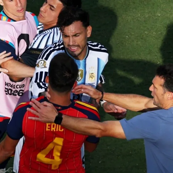 La FIFA investiga la pelea entre Argentina y España: el video que revela cómo empezó el escándalo