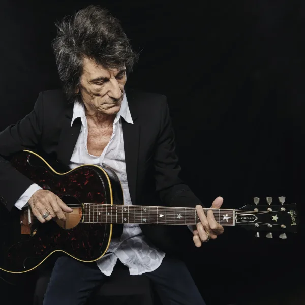 Ronnie Wood, el guitarrista de los Rolling Stones, íntimo en Argentina 