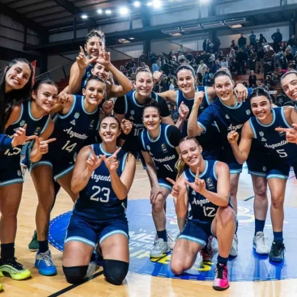 Argentina debutó con un triunfo en el Sudamericano de básquet femenino