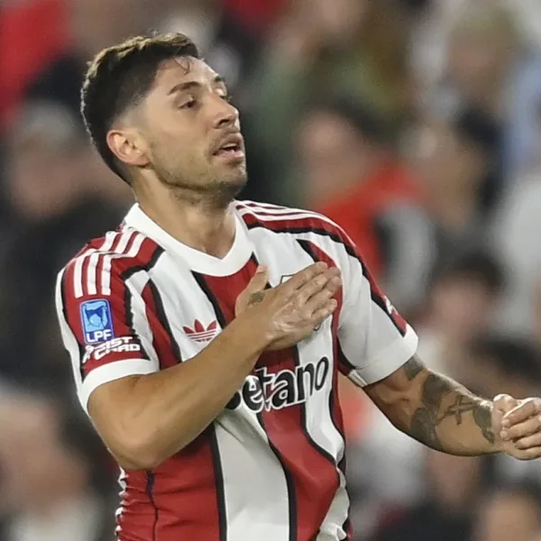 River volvió al gol después de 399 minutos: Gonzalo Montiel cortó la sequía ante Argentinos Juniors
