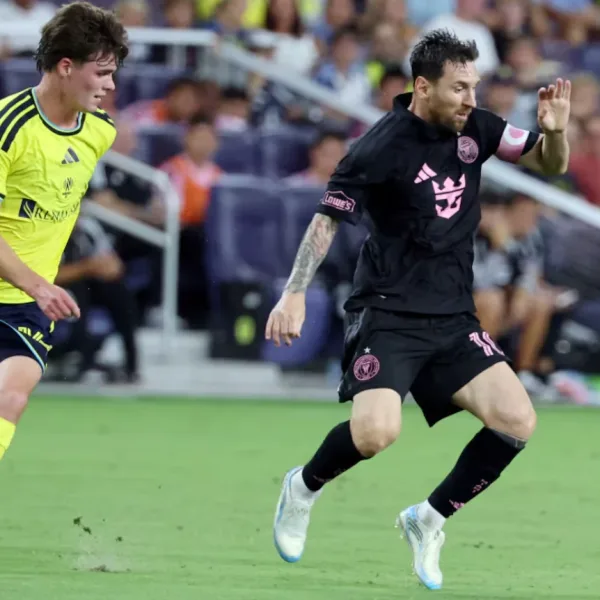 Inter Miami sufrió una goleada ante Nashville y Messi falló un penal