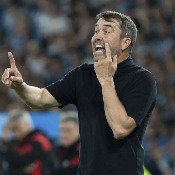 Coudet: del River jugó "como pudo" a "todos hubiésemos firmado el empate antes"