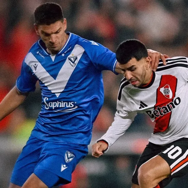 River ganaba 2-0, pero Vélez reaccionó y empató en el Monumental