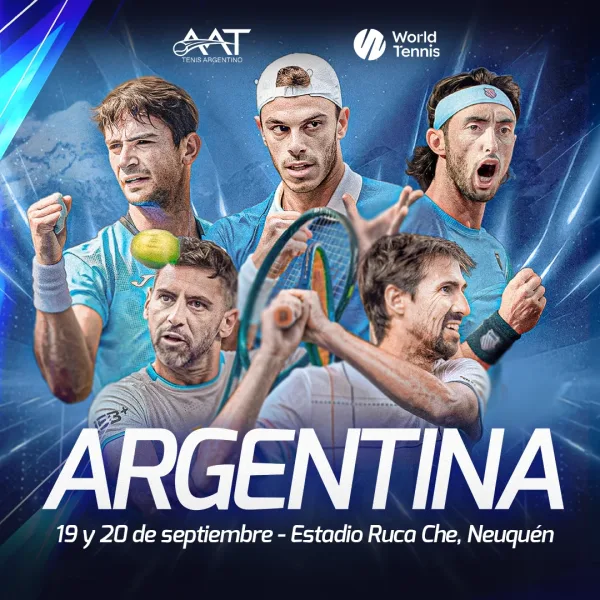Copa Davis: Argentina tiene equipo confirmado para recibir a Turquía en Neuquén