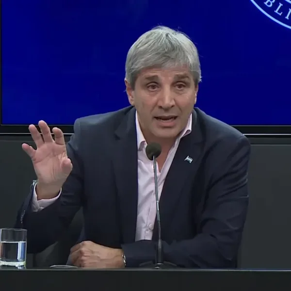 Luis Caputo anunciará medidas económicas en conferencia de prensa
