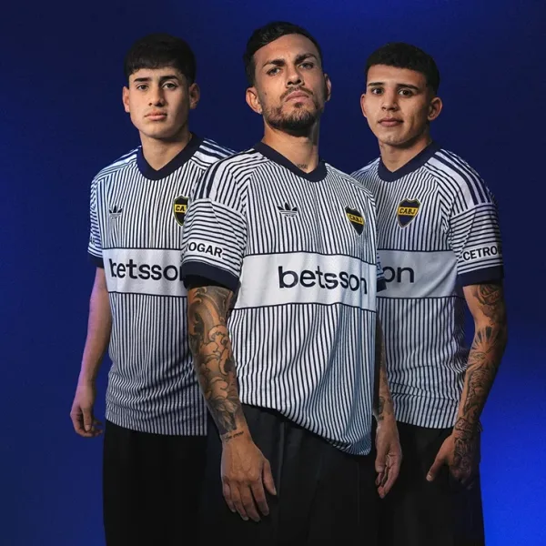 Boca presentó su nueva camiseta alternativa, inspirada en los orígenes del club