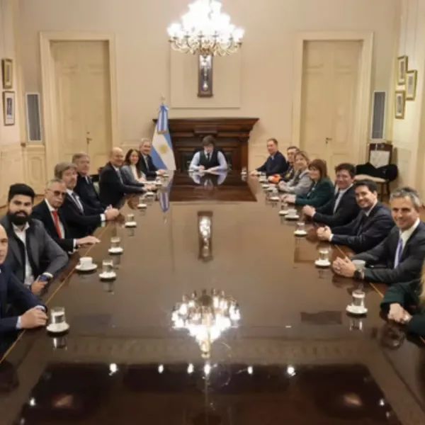 Javier Milei encabeza una reunión de Gabinete en Casa Rosada