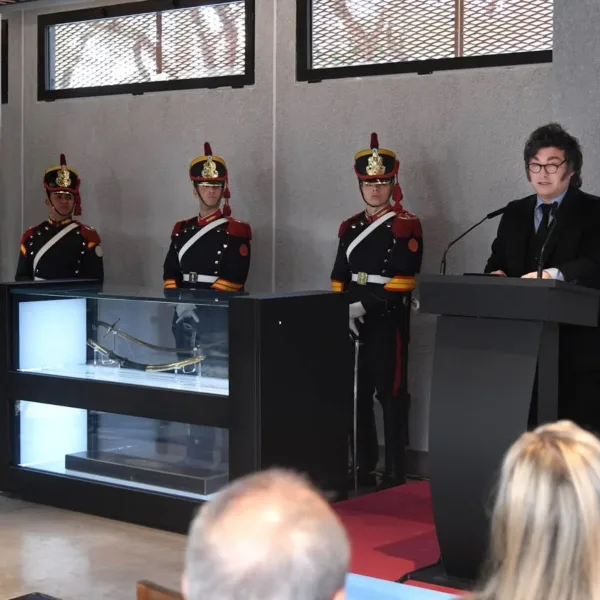 Milei le pidió al Congreso que apruebe los proyectos por Malvinas: "En esto no puede haber grieta"