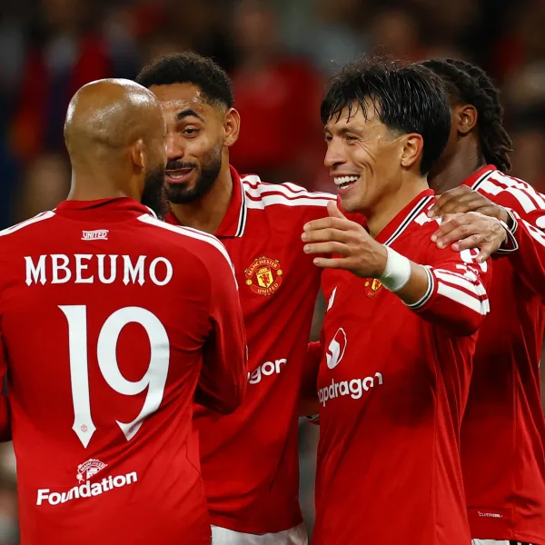 Con un gol de Lisandro Martínez, Manchester United goleó a Sabah de Azerbaiyán por la Champions League