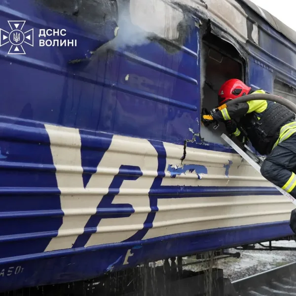 Drones rusos atacaron un tren cerca de Polonia y obligaron a evacuar a dirigentes europeos