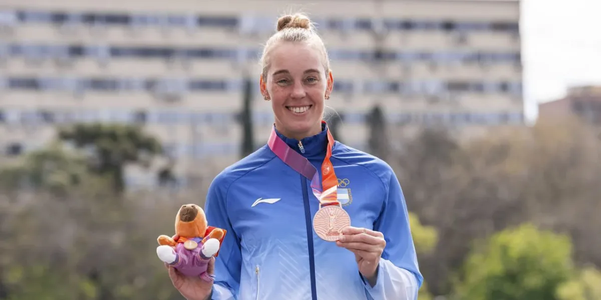 Romina Imwinkelried ganó la primera medalla de Argentina en los Juegos Suramericanos 2026