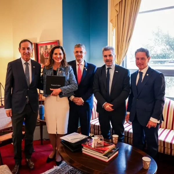 Jorge Macri y Ritondo llevaron la agenda del PRO a Washington y se reunieron en la Casa Blanca