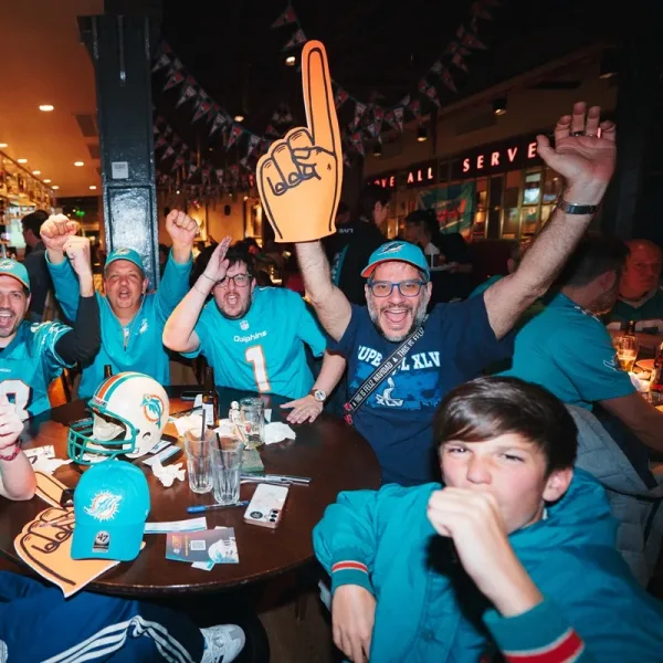 Los Miami Dolphins coparon Puerto Madero mientras Argentina sueña con recibir un partido de la NFL