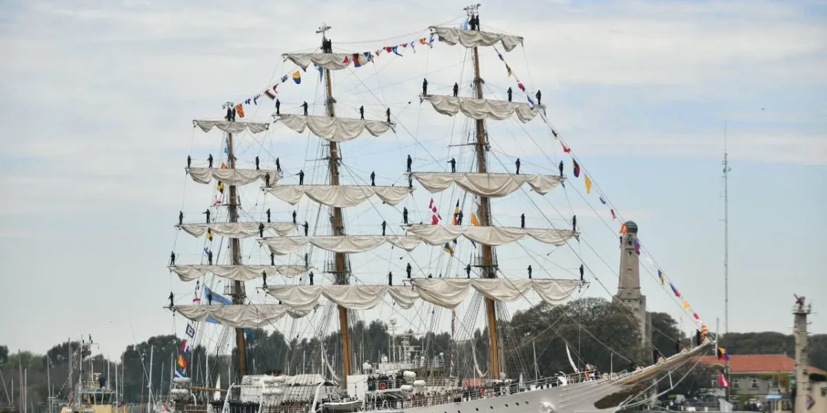 La Fragata Libertad volvió a Buenos Aires tras completar su 54° viaje