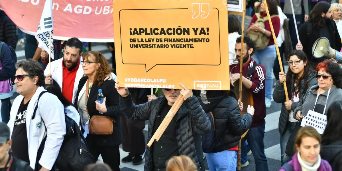 Plan de lucha universitario: confirman huelga de 24 horas para este martes