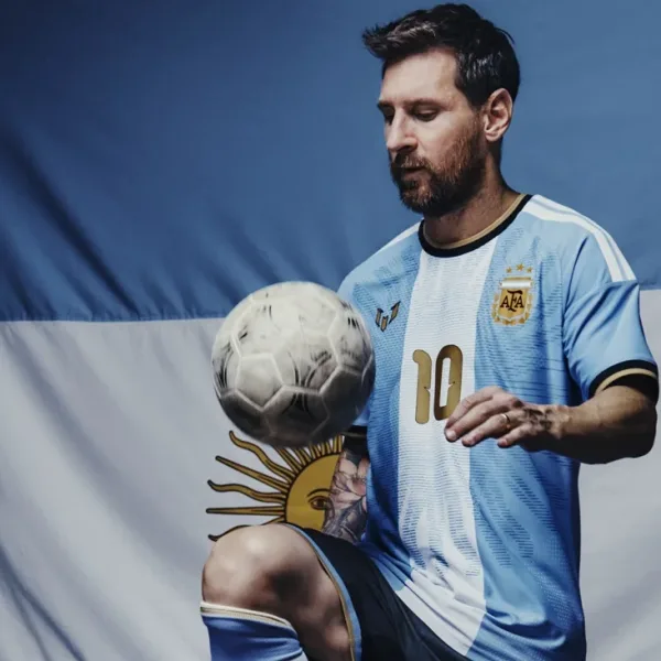 Los detalles de la camiseta especial que usará Lionel Messi en su despedida de la Selección Argentina