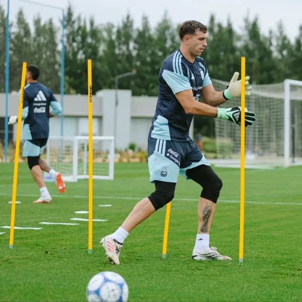 La Selección Argentina se entrenó de cara al amistoso ante Bolivia