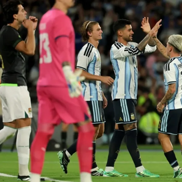 La Selección Argentina goleó a Bolivia en el comienzo de una nueva era después de Messi