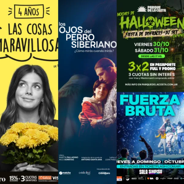 Agenda Filo: los espectáculos que no te podes perder