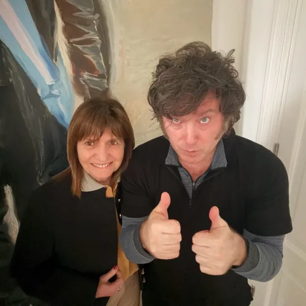Patricia Bullrich se reunió con Javier Milei y tuvieron una "conversación profunda"